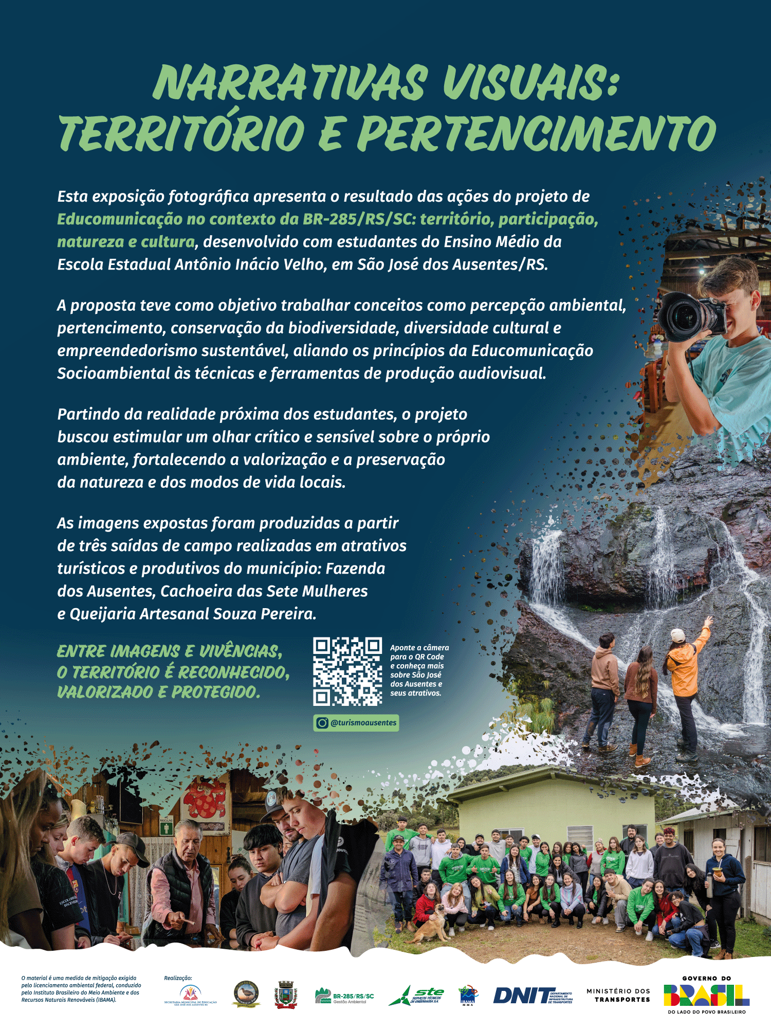 Banner Exposição Educomunicação